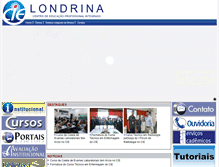 Tablet Screenshot of cintegrado.com.br